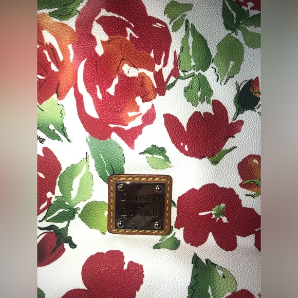 Dooney & Bourke rose floral tote - Picture 2 of 6